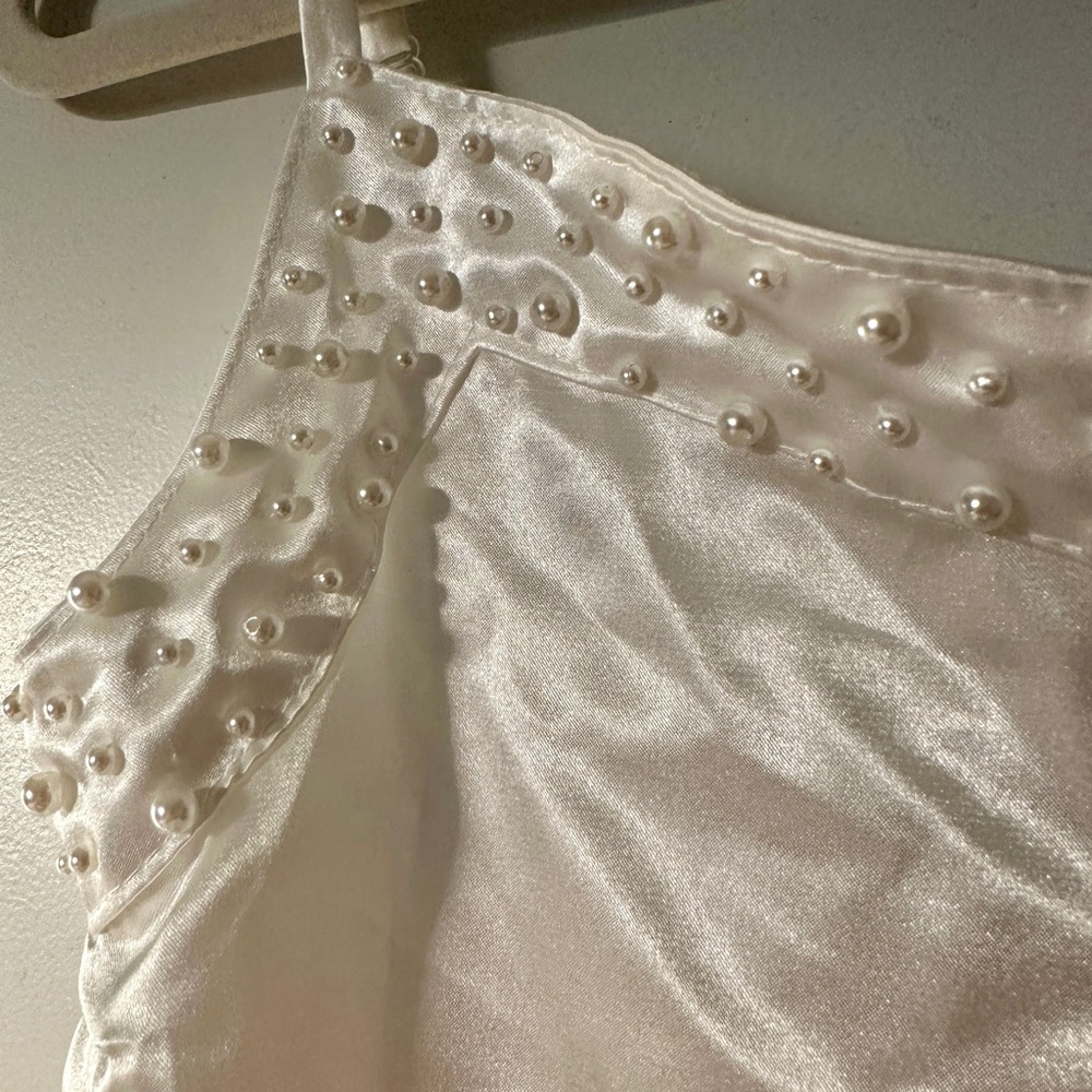 Pearl Bridal Slip Dress from shopivorypearl on Etsy! - Picture 4 of 6